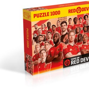 Puzzel 1000 st Voetbal Rode Duivels 2026