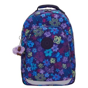 Kipling Rugzak Class Room Dark Flower Stamp