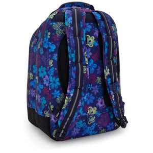 Kipling Rugzak Class Room Dark Flower Stamp