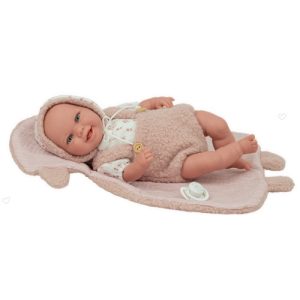 Arias – Elegance 35cm babyto Roos met deken
