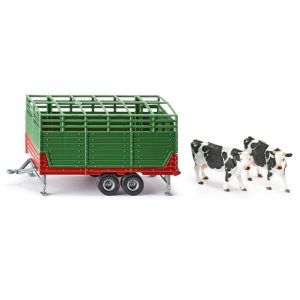 Siku Veeaanhanger met 2 koeien