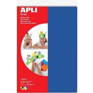 APLI Kids Schuimrubber 300x200x2mm (10 vellen) – assorti
