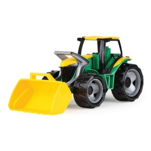 Giga Trucks Tractor met voorlader (groen/geel) – 62cm