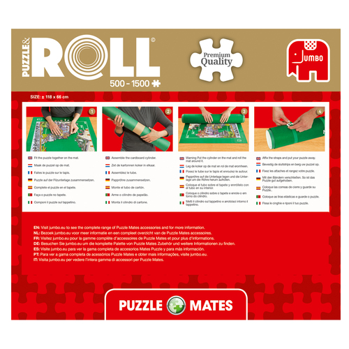 Puzzle & Roll - Puzzelmat 500 tot 1500stuks - Afbeelding 4