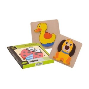 Jouéco – Dieren puzzel (hout)