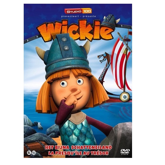 DVD Wickie de viking - Het Bijna Schatteneiland