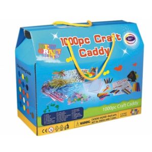 Hobbydoos met wenskaarten, ballons, stickers en potloden