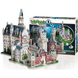 Wrebbit 3D Puzzel (890stuks) Neuschwanstein Kasteel