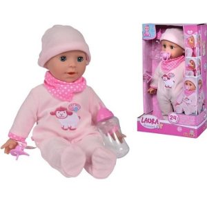 Laura – Pop met flesje (38cm)