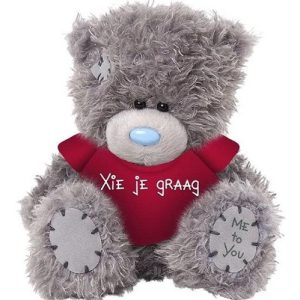 Me to You Pluche 13cm – “Xie je graag” T-shirt