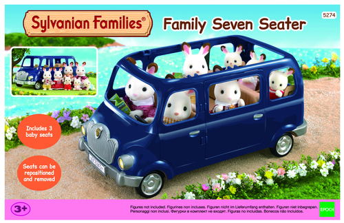 Sylvanian Families 7-zits familiewagen - Afbeelding 2