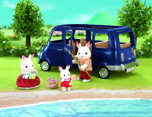 Sylvanian Families 7-zits familiewagen - Afbeelding 5