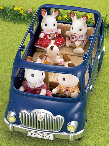 Sylvanian Families 7-zits familiewagen - Afbeelding 6
