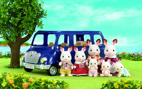 Sylvanian Families 7-zits familiewagen - Afbeelding 9