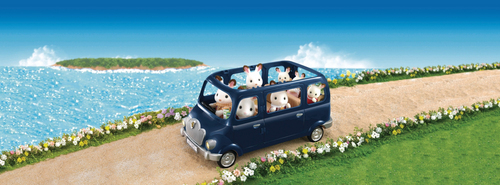 Sylvanian Families 7-zits familiewagen - Afbeelding 10