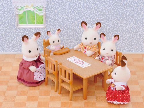 Sylvanian Families - Eettafelset - Afbeelding 5