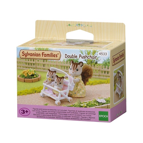 Sylvanian Families - Dubbele kinderwagen