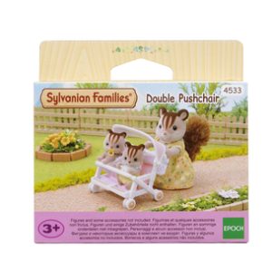 Sylvanian Families – Dubbele kinderwagen