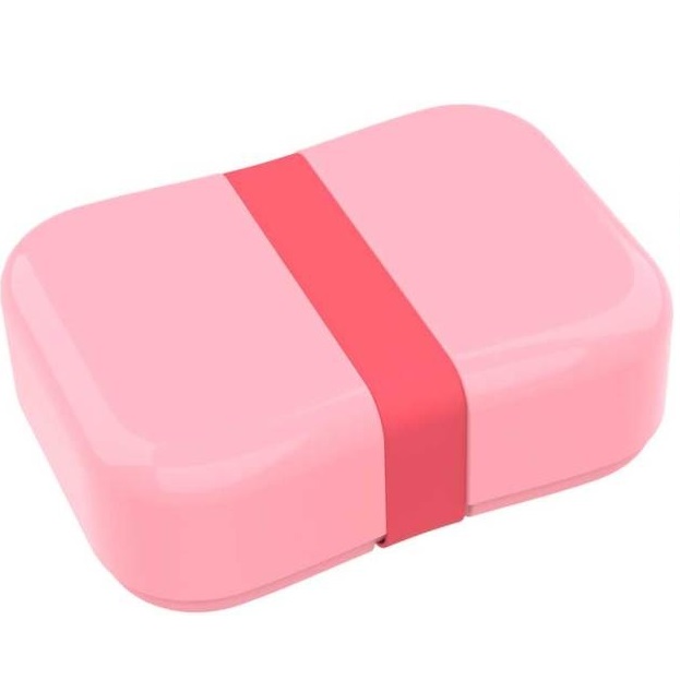 Lunch Buddies Brooddoos "Pastel" - Strap Uni Roze