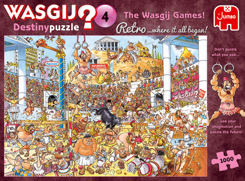 Wasgij Retro Destiny 4 - The wasgij games (1000 stukjes) - Afbeelding 5