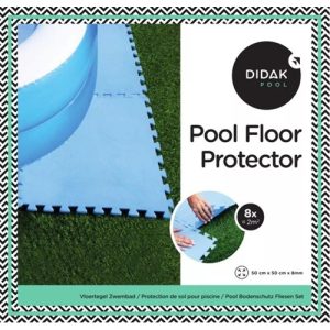 Didak Vloertegels 50x50x1cm – 8stuks (blauw)