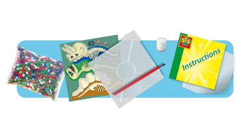 SES Creative - Beedz - Strijkkralen Dinos - Afbeelding 3