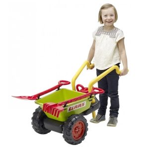 Falk – Aanhangwagen/Kruiwagen Claas met tuinierset