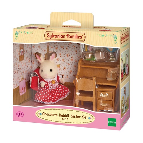 Sylvanian Families - Zus Chocoladekonijn meubelset (bureau) - Afbeelding 2