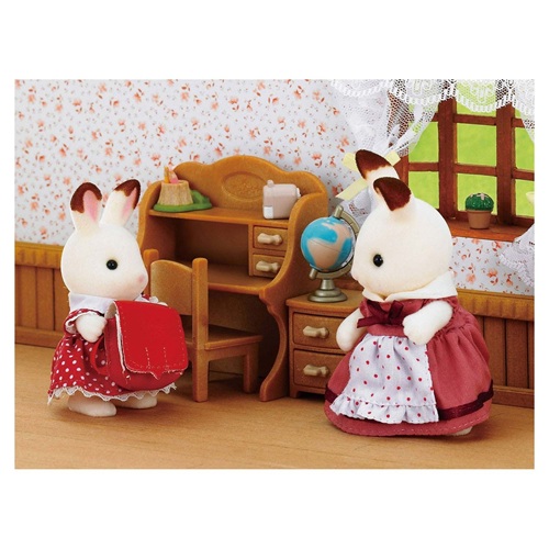 Sylvanian Families - Zus Chocoladekonijn meubelset (bureau) - Afbeelding 3