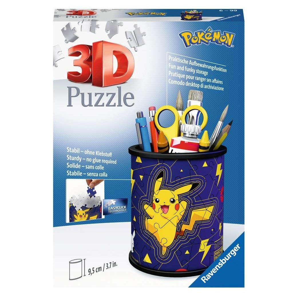 Ravensburger 3D Puzzel (54stuks) - Pokémon - Pennenbak