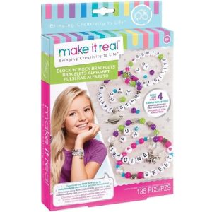 Make It Real – Blokletter armbanden maken