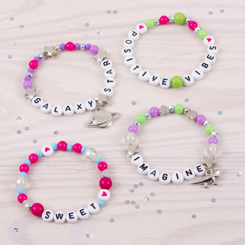 Make It Real - Blokletter armbanden maken - Afbeelding 7