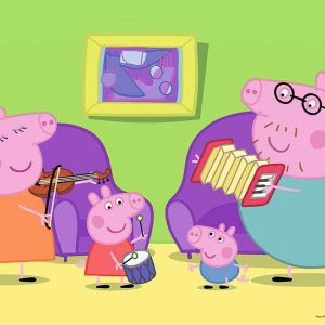 Ravensburger – Puzzel (2x12stuks) – Peppa Pig – Thuis bij Peppa Pig
