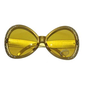Bril met diamanten – goud