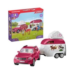Schleich Horse Club – Avontuur met auto en paardentrailer