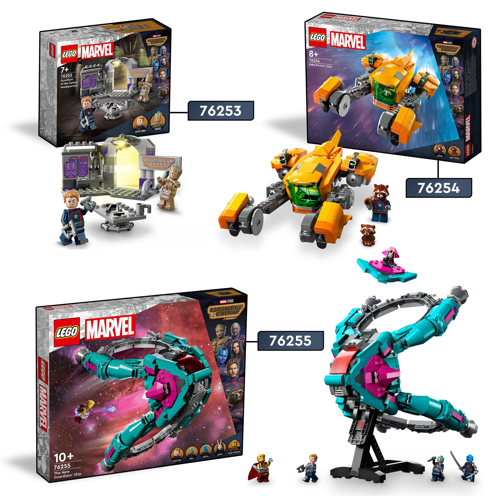 LEGO Marvel Guardians of the Galaxy Het schip van Baby Rocket - 76254 - Afbeelding 7