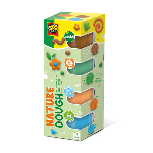 SES Creative - Feel good klei - Nature (4x90gr)