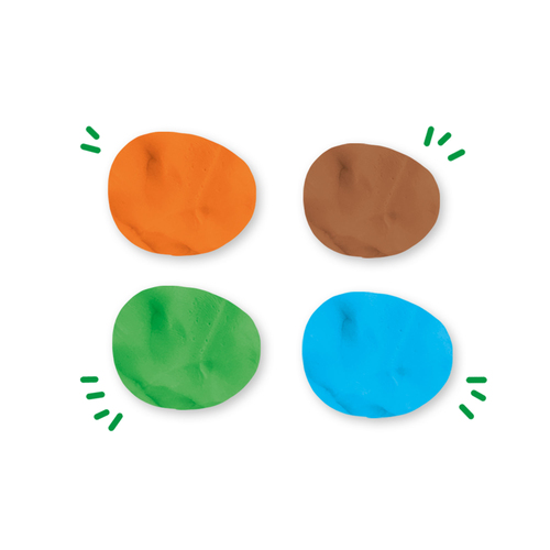 SES Creative - Feel good klei - Nature (4x90gr) - Afbeelding 4