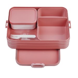 Bento lunchbox take a break large – Vivid mauve