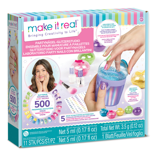 Party Nails Glitter Design Set - Afbeelding 2