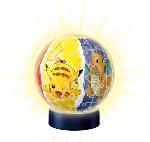 Ravensburger 3D Puzzel (72stuks) - Nachtlicht Pokémon - Afbeelding 2