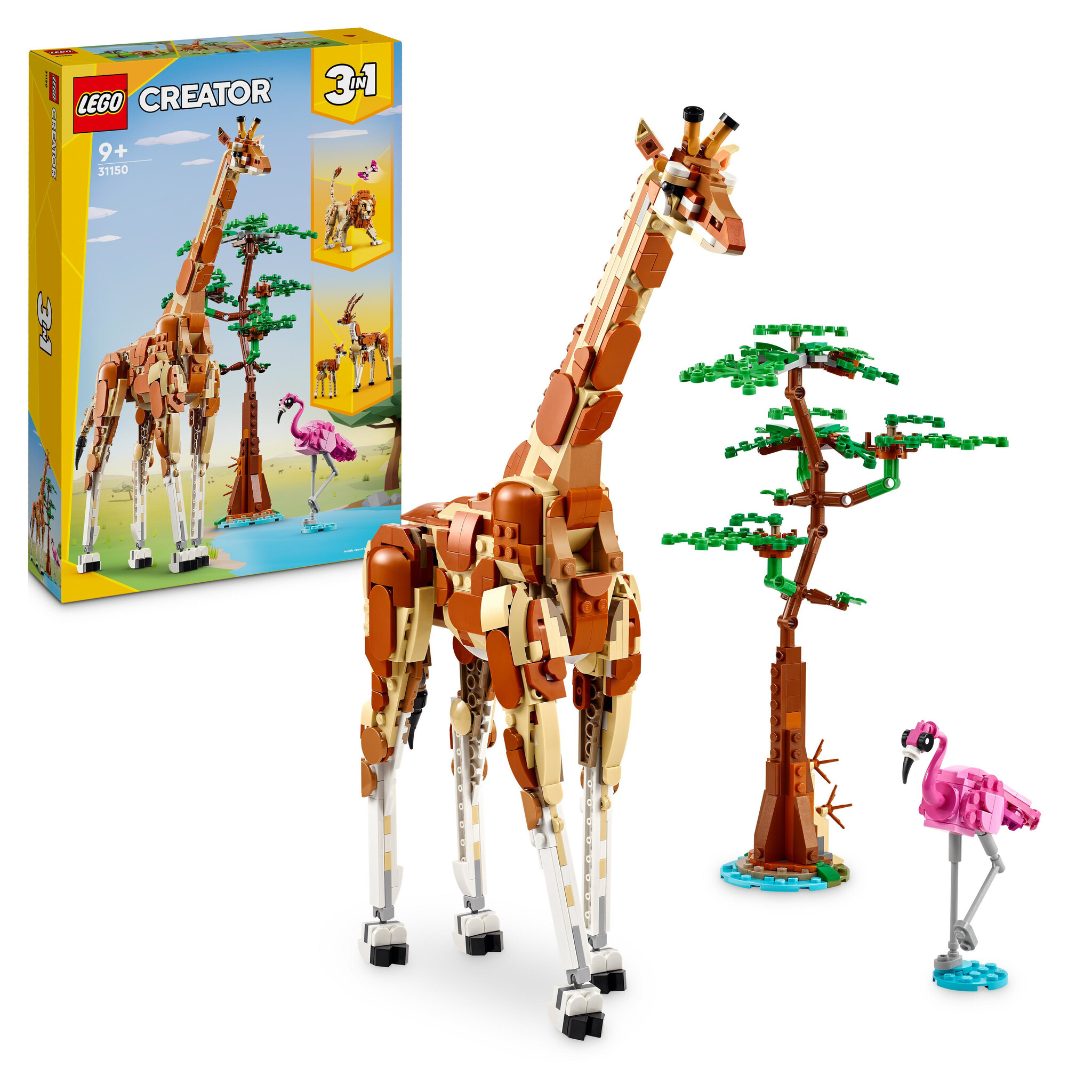 LEGO Creator 3-in-1 Safaridieren - 31150 - Afbeelding 2