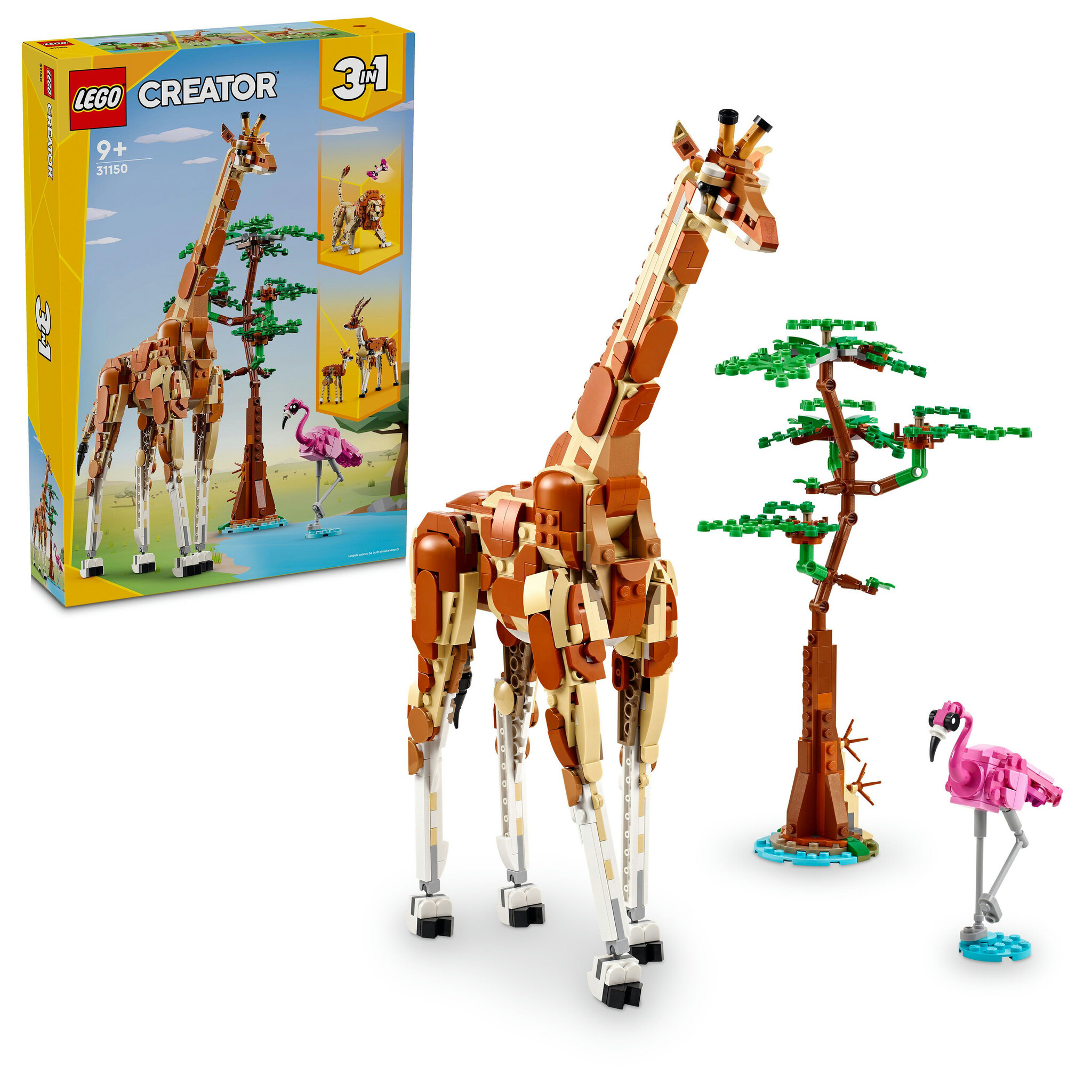 LEGO Creator 3-in-1 Safaridieren - 31150 - Afbeelding 10