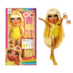 Rainbow High Swim & Style Fashion – Sunny (geel)