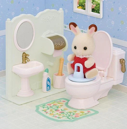 Sylvanian Families - Toilet Set - Afbeelding 9