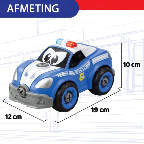 Silverlit - Build My First R/C Politiewagen - Afbeelding 4