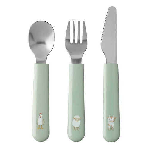 Kinderbestekset mio 3-delig - Little Dutch - Little farm
