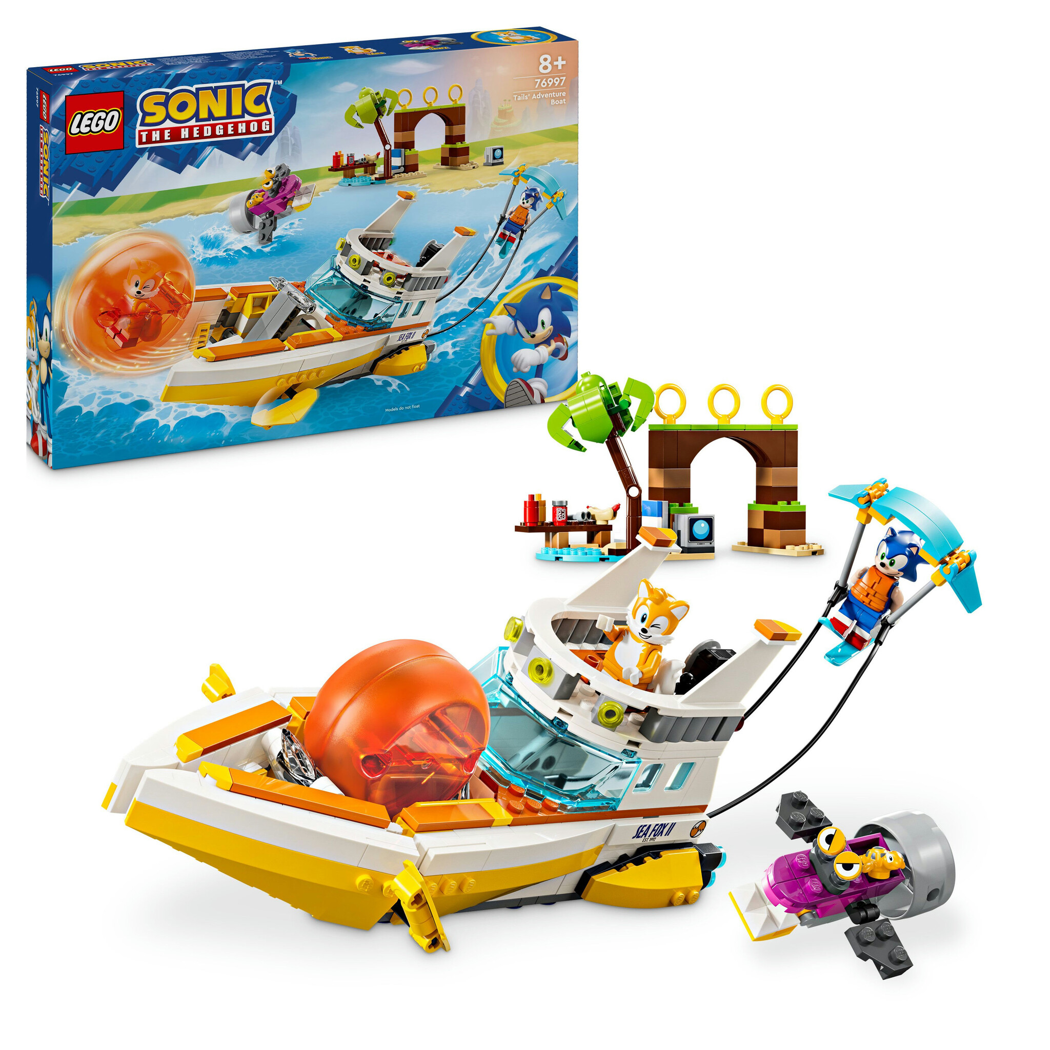 LEGO Sonic The Hedgehog - Tails' avonturenboot - Afbeelding 10