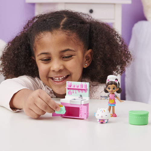 Gabby's Poppenhuis - Keuken Speelset met Gabby & Cakey - Afbeelding 4