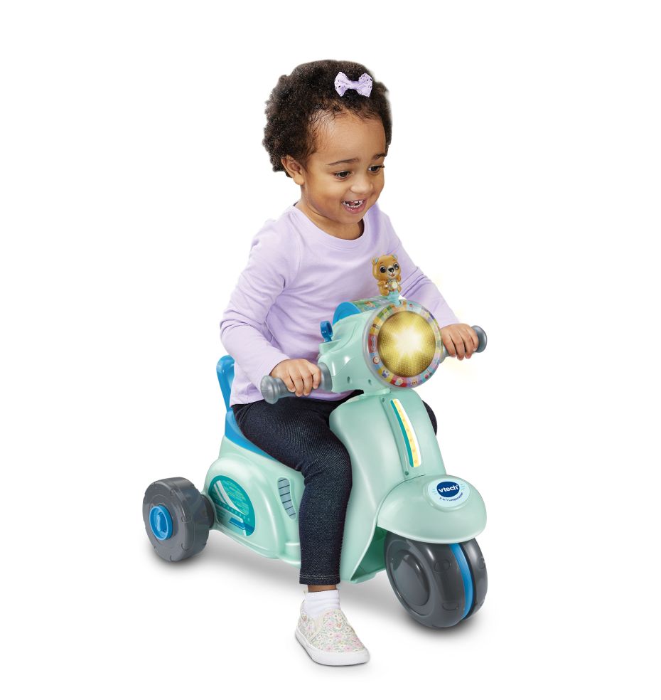 Vtech Loopscooter 2 in 1 - blauw. 12M+. 2xLR06 Incl. - Afbeelding 3